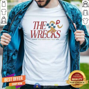 Top The Wrecks Super Half Marathon Tour 2024 T-Shirt