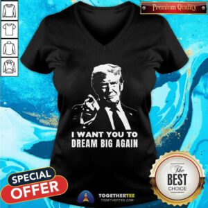 Top Trump Dream Big Again Golden Age Inauguration Day Maga 45 47 V-neck