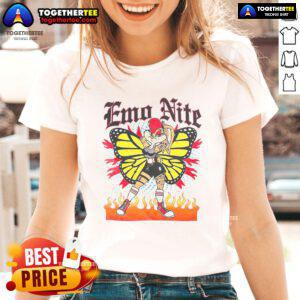Hot Emo Nite Lola Bunny Ladies Tee featuring a stylish graphic design perfect for fans of retro animation and emo culture.