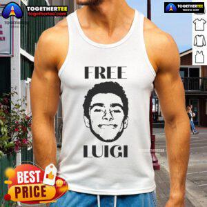 Stylish Hot Free Luigi Mangione tank top featuring vibrant colors and a trendy design, perfect for summer fashion.