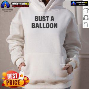Official Bust A Balloon Hoodie featuring vibrant colors and playful design, perfect for casual wear and fun outings.