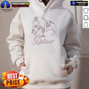Official Colleen Relaxed Hoodie in soft fabric, perfect for casual wear, featuring a cozy fit and stylish design.