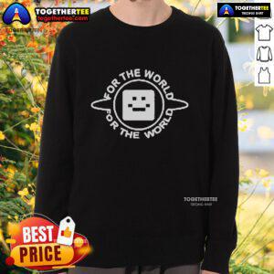 Official Quackity sweatshirt featuring vibrant colors and unique design, perfect for fans and casual wear.
