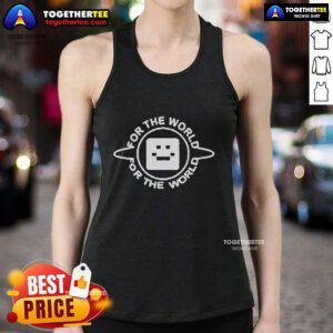 Official Quackity tank top featuring vibrant graphics, perfect for fans of the popular content creator and streamer.