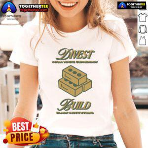 Official From White Supremacy Build Black Institutions ladies tee showcasing a bold design promoting racial equity.