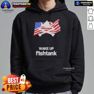 Alt Text: Official Jet Neptune Wake Up Fishtank Hoodie featuring vibrant aquatic design and comfortable fit for casual wear.
