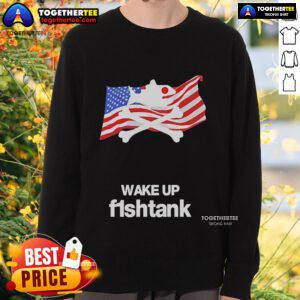 Official Jet Neptune Wake Up Fishtank Sweatshirt featuring vibrant fish tank design on a cozy, stylish sweatshirt.