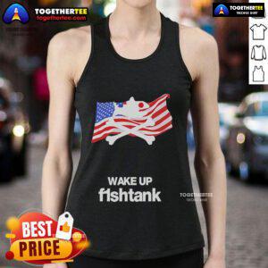 Official Jet Neptune Wake Up Fishtank Tank Top featuring vibrant aquatic graphics and a comfortable fit for casual wear.