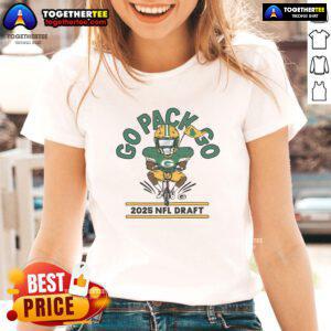 Official NFL Draft 2025 Homage Here We Go bike ladies tee featuring a stylish design perfect for football fans.
