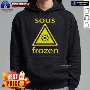 Official Wild West Drug Sous Frozen Hoodie featuring a unique design and cozy fit for stylish comfort in any season.