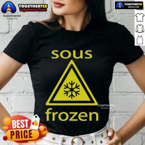 Official Wild West Drug Sous Frozen Ladies Tee featuring a stylish western design, perfect for casual wear and fans of the Wild West.