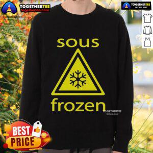 Official Wild West Drug Sou's Frozen Sweatshirt featuring a unique design, perfect for cozy, stylish winter wear.