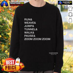 Premium Canine Agility Trial Obstacle Course sweatshirt featuring playful dogs navigating agility challenges.