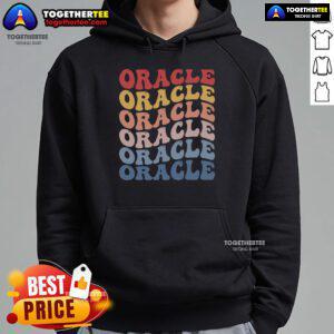 Pretty Oracle Groovy Retro Hoodie in vibrant colors, showcasing a stylish design perfect for casual wear.