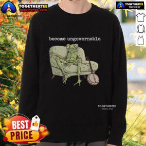 Top weird frog meme sweatshirt featuring a funny cursed toad design, perfect for meme lovers and unique fashion enthusiasts.