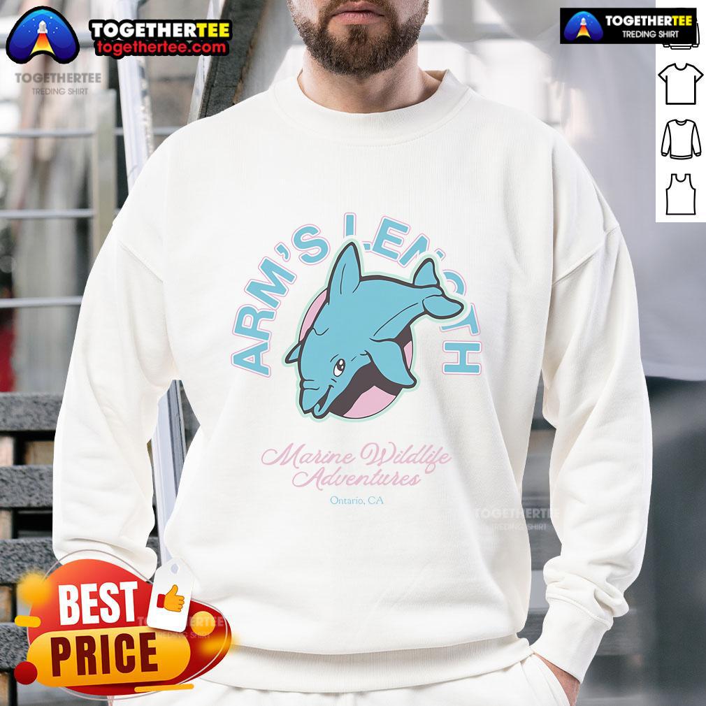 Cozy Nice Marine Wildlife Adventures sweatshirt featuring vibrant ocean-themed graphics, perfect for outdoor enthusiasts in Ontario, CA.
