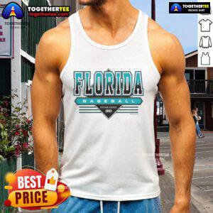 Retro tank top featuring the Official Miami Florida Baseball logo, established 1993, perfect for baseball fans.