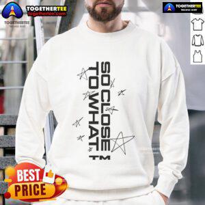 Official Tatemcraeuk SC2W Stars So Close To What TM Sweatshirt in stylish design, perfect for casual wear.
