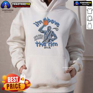 Premium A Tribe Called Quest X Orlando Magic hoodie featuring 'I'm Above The Rim' design, perfect for hip-hop and basketball fans.