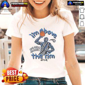 Premium A Tribe Called Quest X Orlando Magic 'I'm Above The Rim' Ladies Tee featuring vibrant graphics and stylish design.