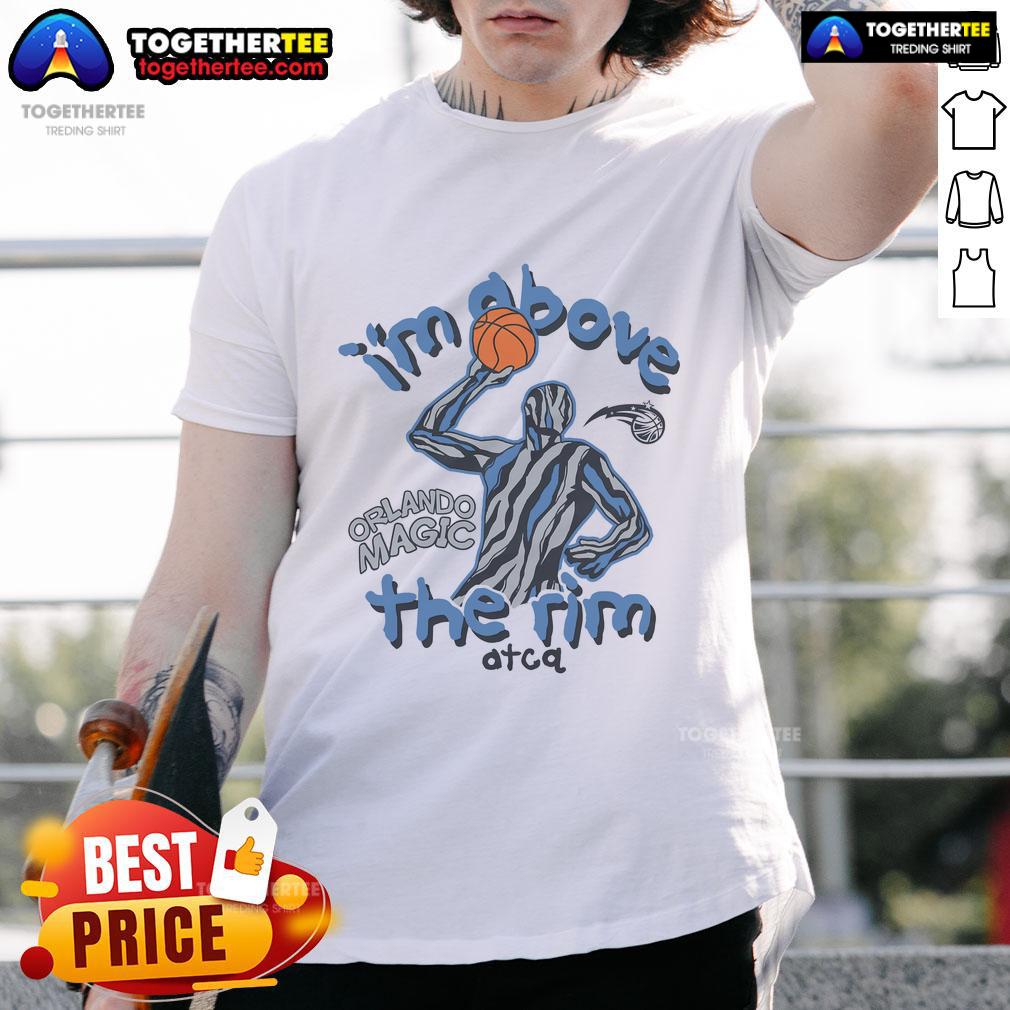 Premium A Tribe Called Quest X Orlando Magic I'M Above The Rim T-Shirt featuring vibrant graphics and a stylish design.