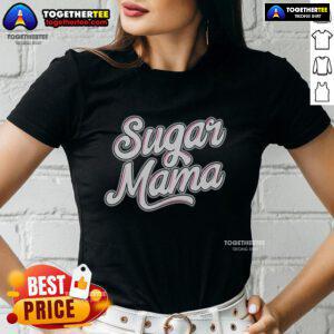 Premium Sugar Glider Sugar Mama Mom Ladies Tee featuring a stylish design for sugar glider enthusiasts.