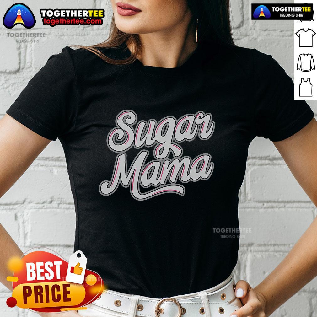 Premium Sugar Glider Sugar Mama Mom Ladies Tee featuring a stylish design for sugar glider enthusiasts.