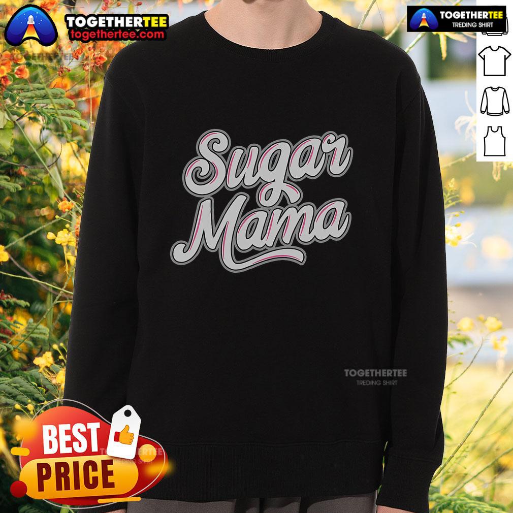 Alt Text: Cozy Premium Sugar Glider Sugar Mama Mom Sweatshirt featuring a cute sugar glider graphic for pet lovers.
