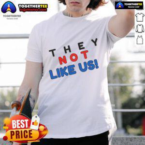 Premium They Not Like Us T-Shirt featuring bold graphic design, perfect for expressing individuality and style.