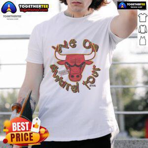 Top A Tribe Called Quest X Chicago Bulls 'We On Award Tour' T-Shirt featuring vibrant graphics and iconic logos.