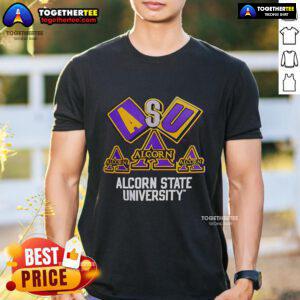 Top Alcorn State University Homecoming Single Jersey T-Shirt showcasing vibrant colors and school spirit for fans.