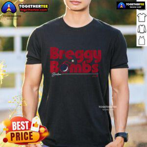 Top Alex Bregman Boston Breggy Bombs T-Shirt featuring a vibrant design for baseball fans and Bregman enthusiasts.