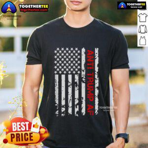 Top Anti Trump AF Impeach Trump T-Shirt featuring bold graphics and a statement design for political activism.