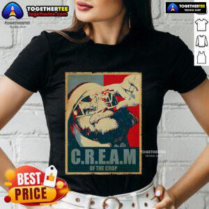 Top Cream of Crop Oh Yeah Ladies Tee in vibrant colors, showcasing a stylish design perfect for casual wear.