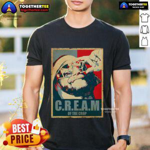 Alt Text: Top Cream Of Crop Oh Yeah T-Shirt in vibrant colors, featuring a bold graphic design and stylish fit for casual wear.