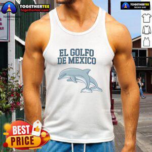 Stylish Top Dolphin tank top featuring Gulf of Mexico design, perfect for beach lovers and dolphin enthusiasts.