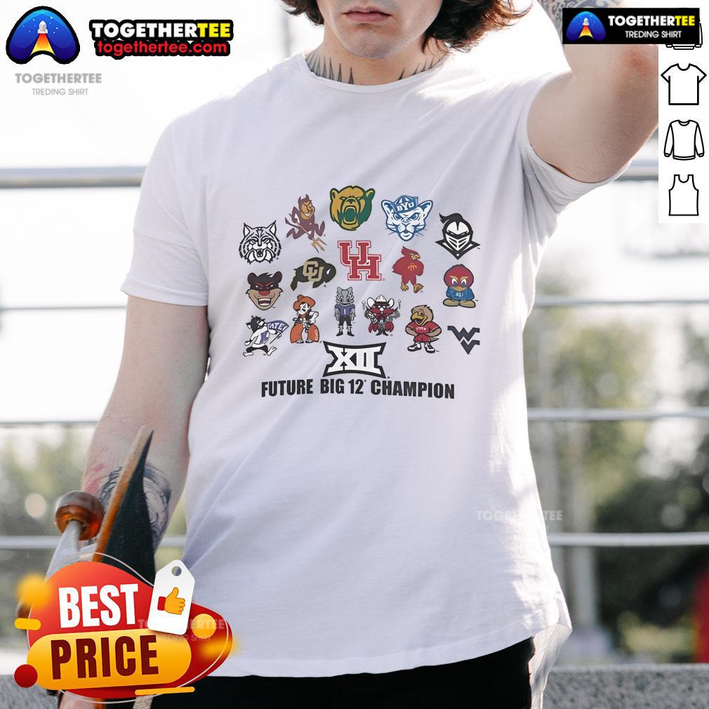Top Future Big 12 Apparel Champion T-Shirt in vibrant colors, showcasing team pride and stylish design for fans.