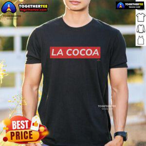 Top La Cocoa Es Suprema Elly De La Cruz T-Shirt featuring vibrant design and comfortable fit for fans and supporters.