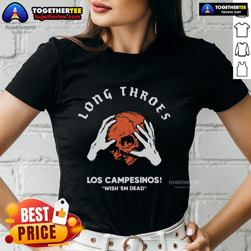 Top Long Those Los Campesinos Wish Em Dead Ladies Tee featuring vibrant design and comfortable fit for fans.