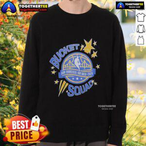 Top NBA All-Star 2025 Starter Bucketsquad Sweatshirt in vibrant colors, perfect for basketball fans and stylish comfort.
