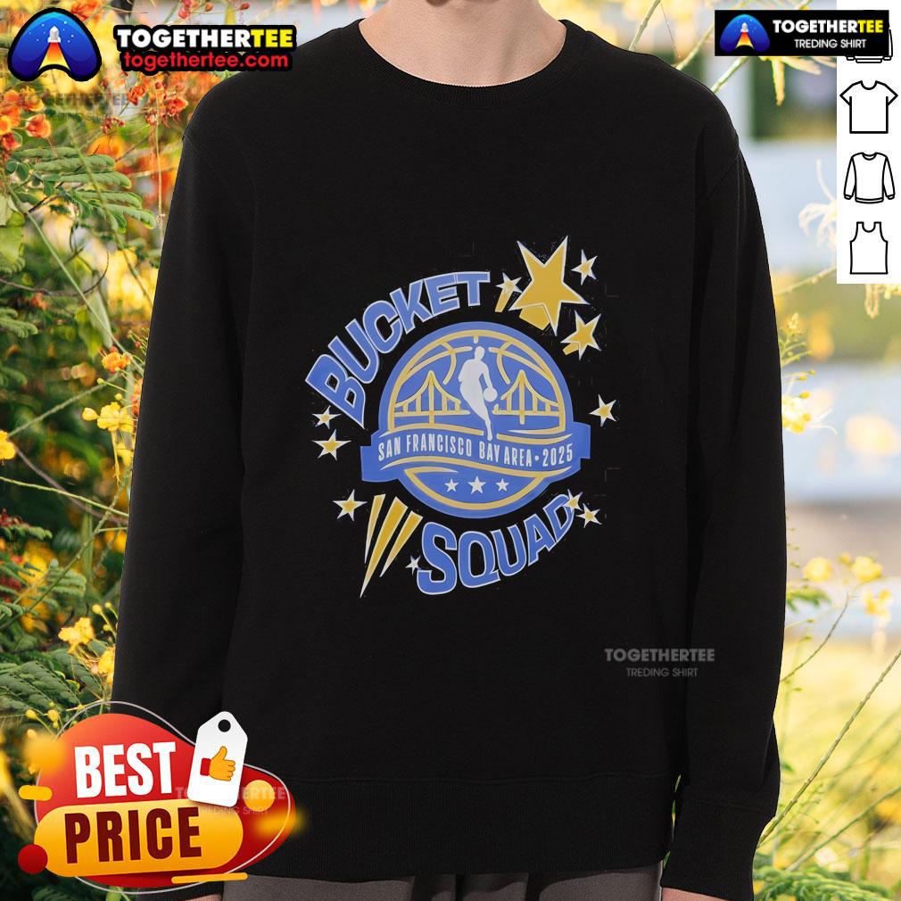 Top NBA All-Star 2025 Starter Bucketsquad Sweatshirt in vibrant colors, perfect for basketball fans and stylish comfort.