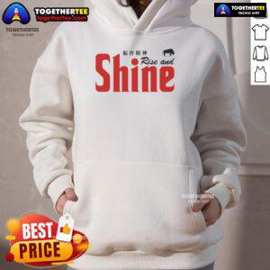 Top Rise and Shine Hoodie in vibrant colors, showcasing a stylish design perfect for casual wear and comfort.