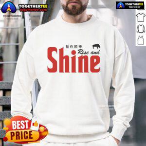 Top Rise and Shine Sweatshirt in vibrant colors, perfect for casual wear and cozy mornings.