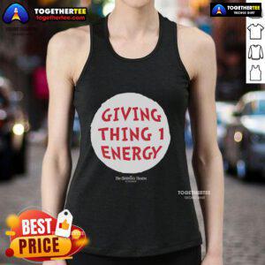 Top-Thing-1 Energy tank top for kids featuring vibrant design from The Children's Theatre, perfect for young performers.