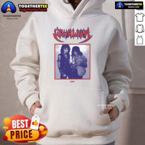 Official Cavalera 1984 Morbid Devastation Brothers Hoodie featuring bold graphics and a stylish design for fans.