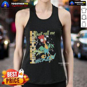 Official Heihei Don't Call Me Chicken Tank Top showcasing a fun, vibrant design perfect for casual summer wear.