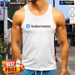 Official Kubernetes software tank top featuring powerful container orchestration design for tech enthusiasts.