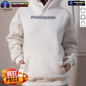Official Trans Masc Lieblingspapa Hoodie in vibrant colors, showcasing a proud and stylish design for trans masc dads.