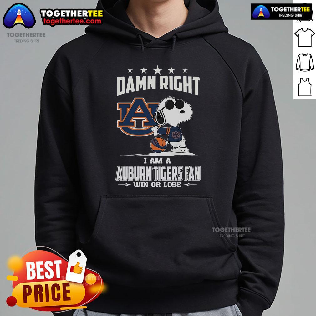 Limited edition Auburn Tigers fan hoodie, featuring bold design, perfect for showing team spirit win or lose.