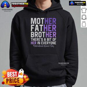 Feminist hoodie celebrating International Women's Day 2025, highlighting top women in history for Women's History Month.